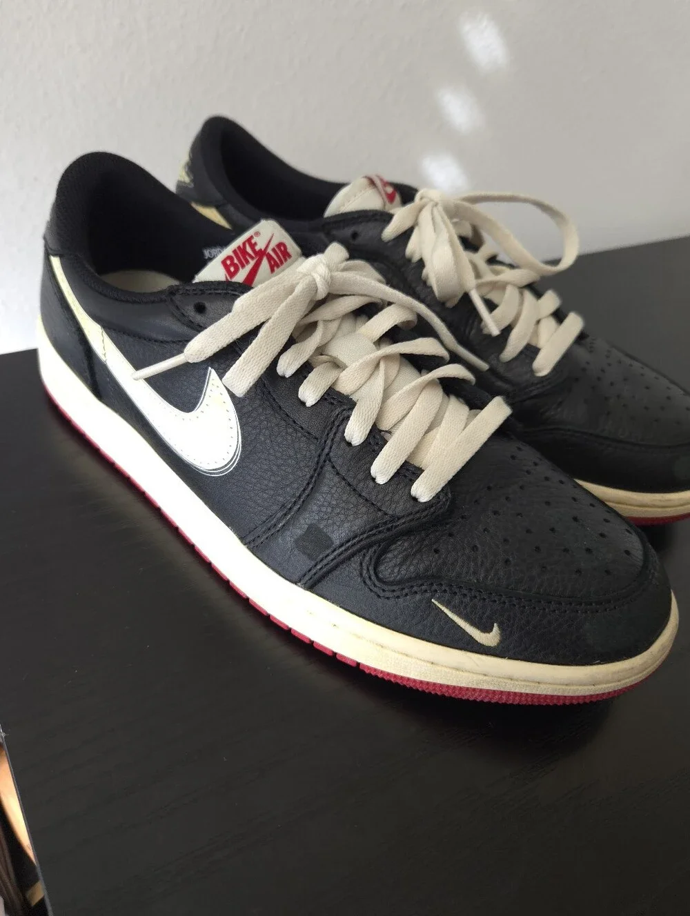 Jordan X Nigel Sylvester Men’s 1 Retro Low OG Better With Time Bike Air 9.5